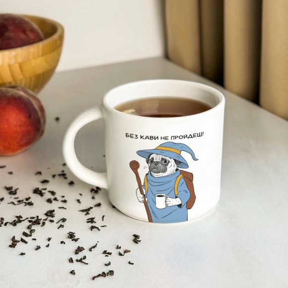 Чашка «Мопс-волшебник»: Фото
