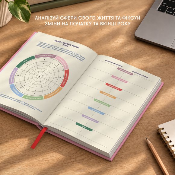 Planner "HERE’S THE PLAN" pink: Photo