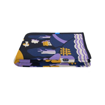 Плед «Колыбельная» синий: Фото - ORNER