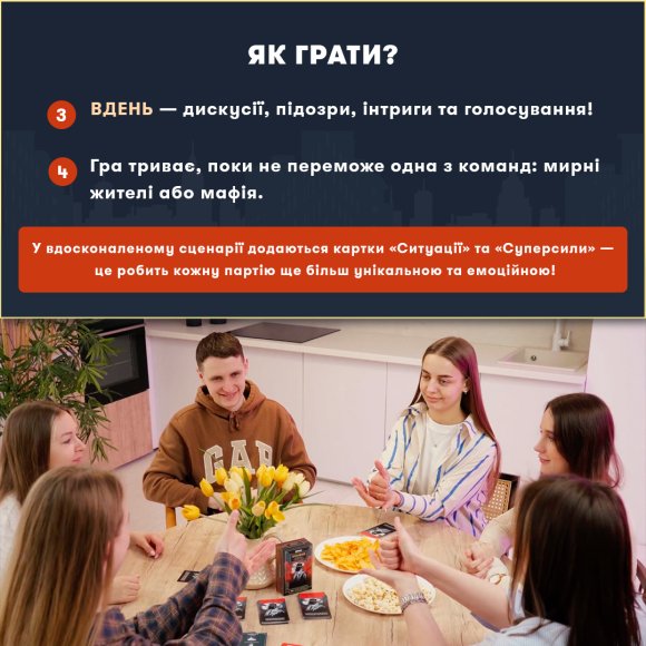 Игра для компании «Мафия»: Фото