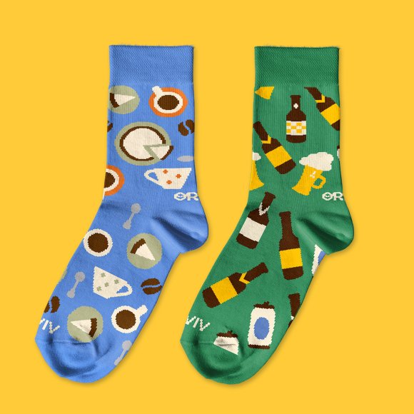 Socks "Lviv Delicacies": Photo