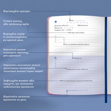 Дневник благодарности «Цветочный» розовый: Фото - ORNER