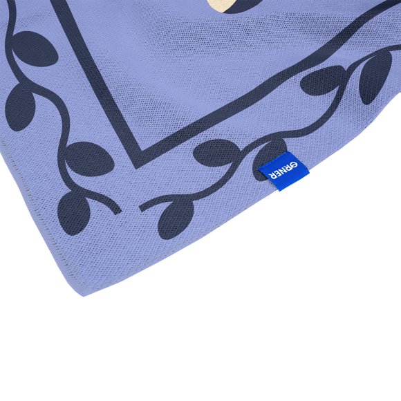 Blanket "World tree" blue: Photo