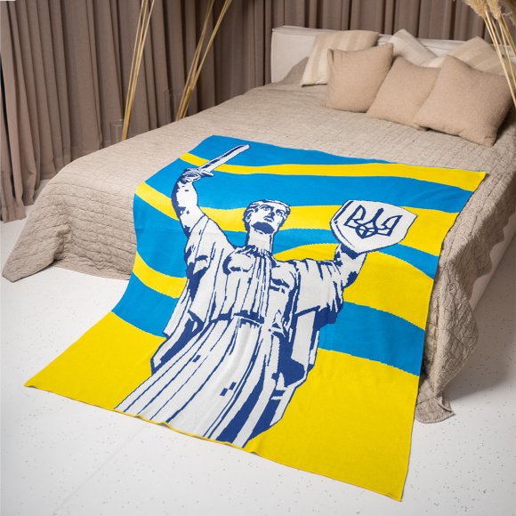 Плед «Родина-Мать»: Фото