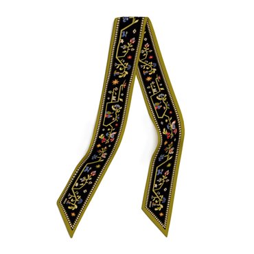 Twilly Scarf Tree of Life black: photo - ORNER
