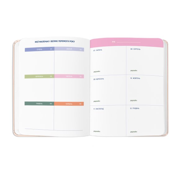 Планер «Fine plans only» бежевый: Фото