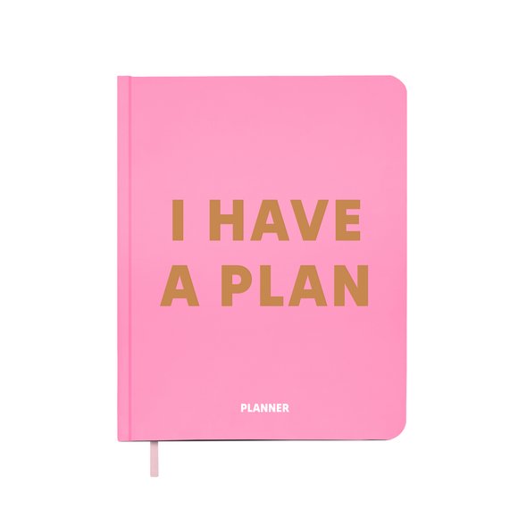 Планер «I HAVE A PLAN» розовый: Фото