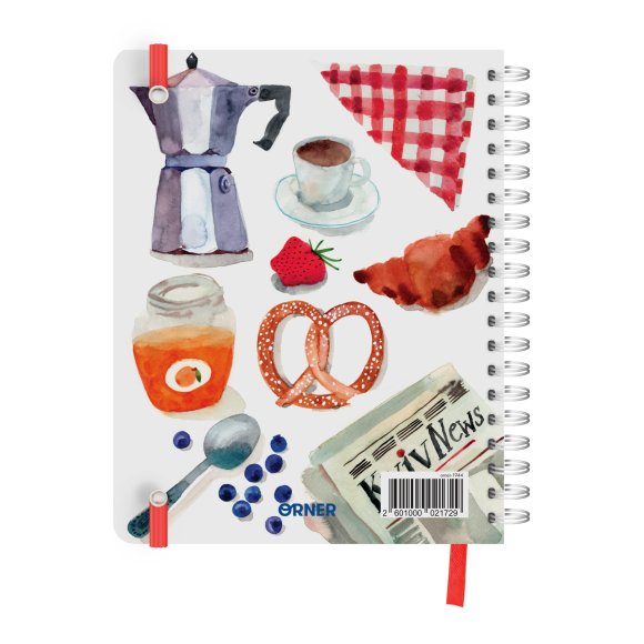 Кулинарная книга ORNER для записи рецептов: Фото