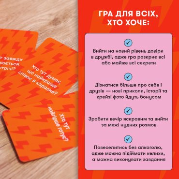 Игра для компании «Кто здесь Кто?»: Фото - ORNER