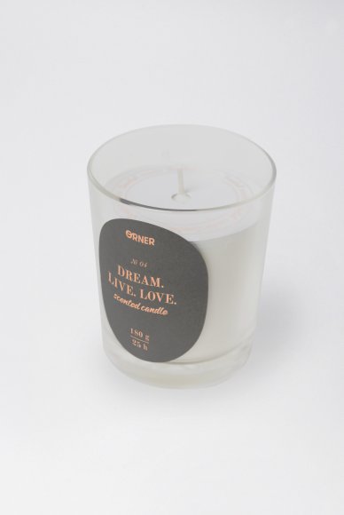 Свеча «DREAM.LIVE.LOVE»: Фото