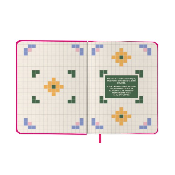 Планер «I HAVE NO PLAN» рожевий: Фото