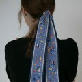 Twilly Scarf "Tree of Life" blue: Photo 5