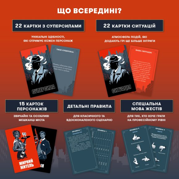 Игра для компании «Мафия»: Фото