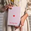 Блокнот у клiтинку «Мрій. Живи. Люби» рожевий: Фото 4