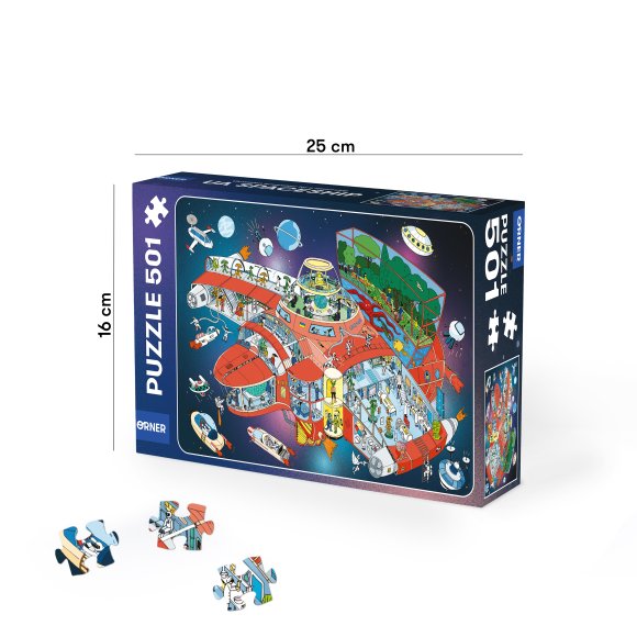 Jigsaw puzzle ORNER Spaceship: Photo