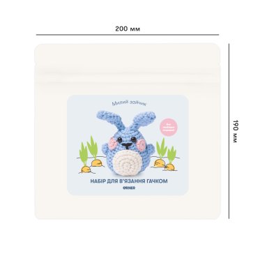 Набор для вязания крючком «Заяц»: Фото - ORNER