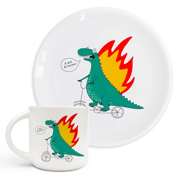 Тарелка «Рекс - Всё успеваю»: Фото