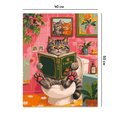 Paint by numbers "Cat on a throne": Photo 3