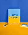 Planner I HAVE A PLAN yellow-blue: Photo 3