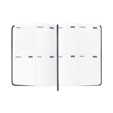 Планер-дневник «Мой серьезный год» синий: Фото - ORNER