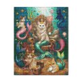Diamond mosaic "Cat Underwater Kingdom": Photo