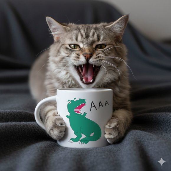 Чашка «Динозавр ААА»: Фото