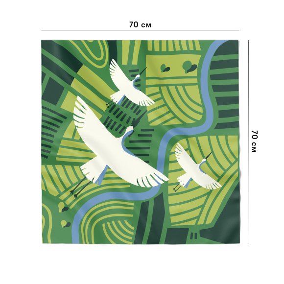 Платок «Украинские поля»: Фото