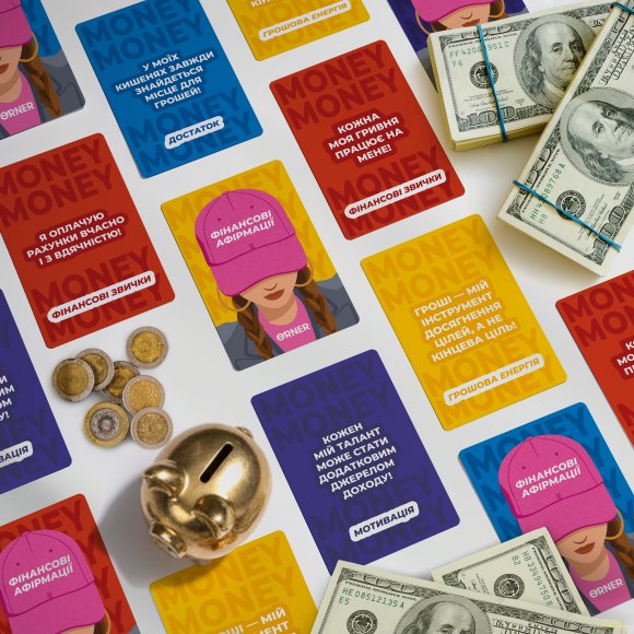 Карточки с аффирмациями «Деньги любят меня»: Фото
