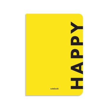 Happy plaid notebook: photo - ORNER