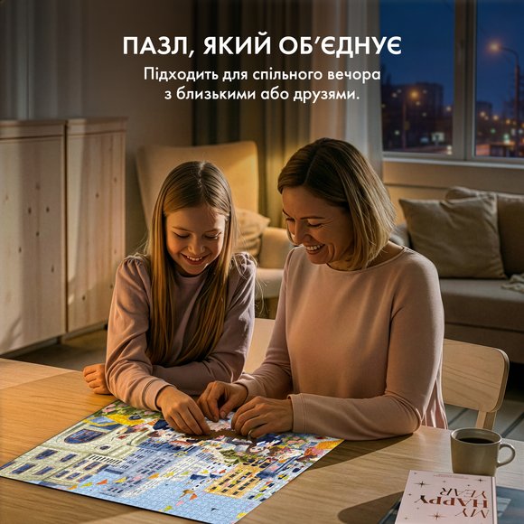 Puzzle "Unbreakable Kharkiv" 1000 elements: Photo