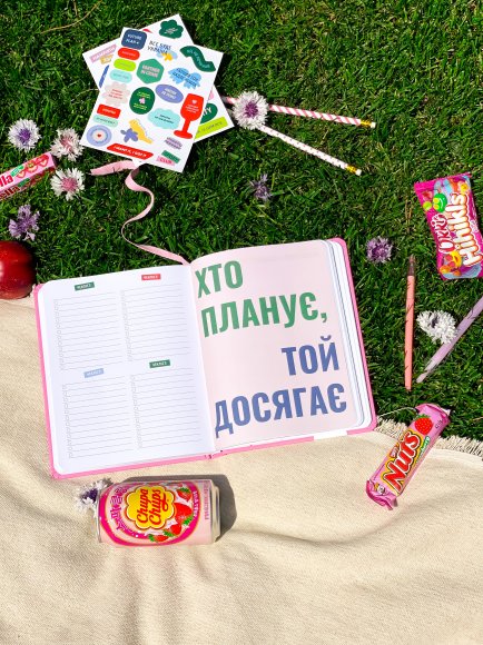 Планер «I HAVE A PLAN» розовый: Фото