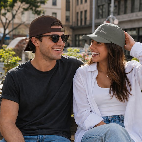 Cap "So zero f*cks given it’s almost awkward" gray: Photo