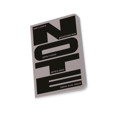 Блокнот в точку «Notes & Ideas» серый: Фото - ORNER