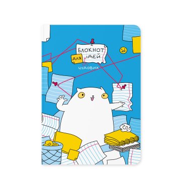 Блокнот в точку ORNER х MALIUNOK «Блокнот идей»: фото - ORNER