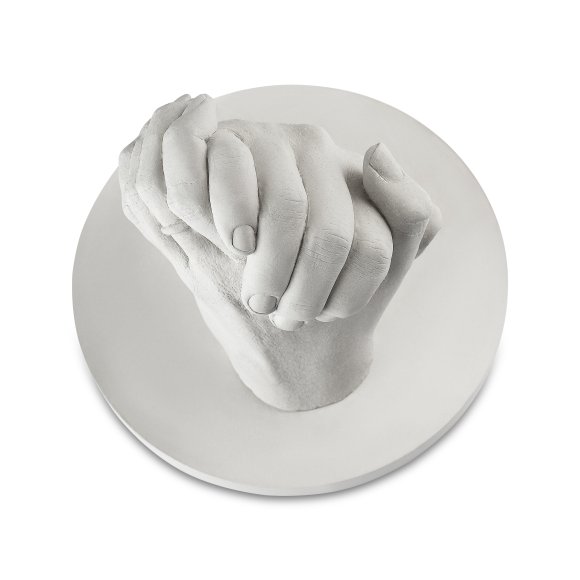 Set for creating a 3D model of hands "For two" in gift packaging: Photo
