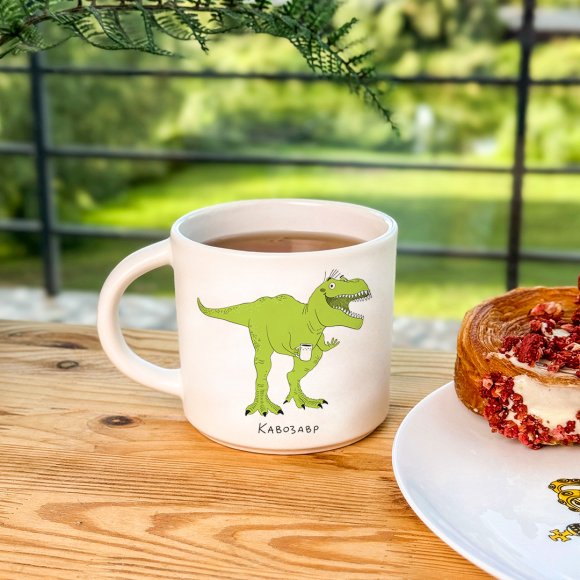 Чашка «Динозавр»: Фото