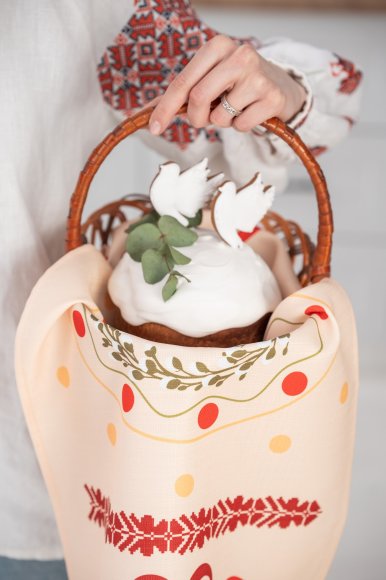 Рушник «Пасхальна тарілка» 40х70: Фото