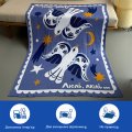 Blanket "Birds in the starry sky" blue: Photo 4