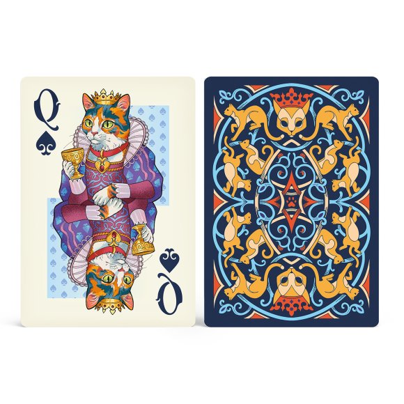 Playing cards "Royal Cats": Photo