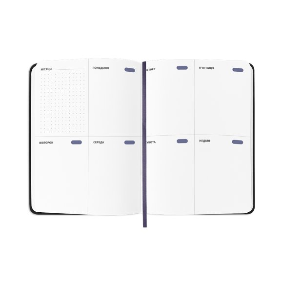 Планер-дневник «Мой продуктивный год» черный: Фото