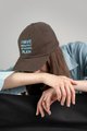 Кепка «I HAVE ABSOLUTELY NO FUCKING PLAN» коричневая: Фото 12