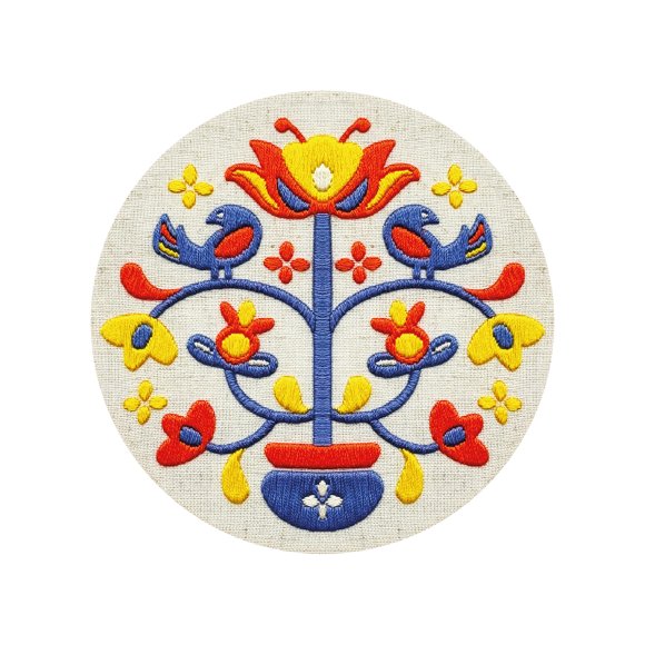 Набор для вышивания Ø160 мм «Дерево жизни»: Фото