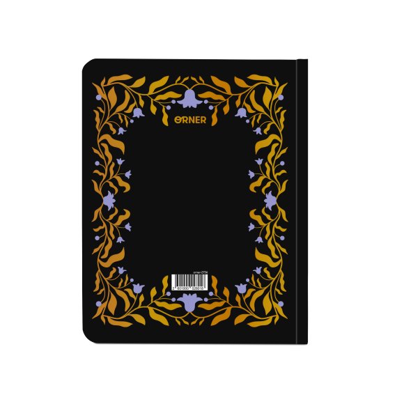 Планер «I HAVE A PLAN» черный с плетением: Фото