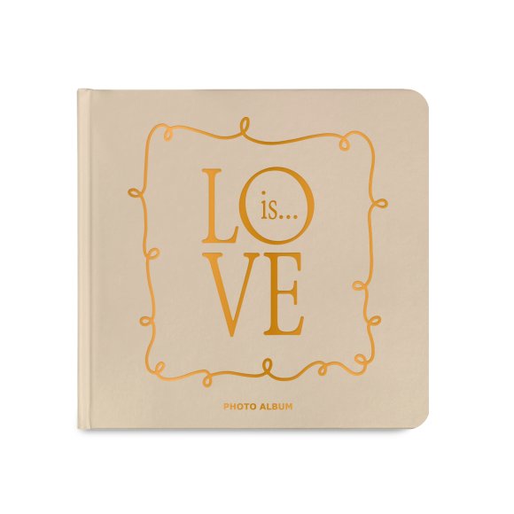 Фотоальбом «Love is...» бежевий: Фото