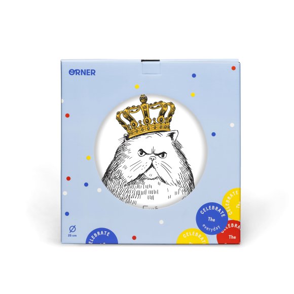 Тарелка «Кот в короне»: Фото