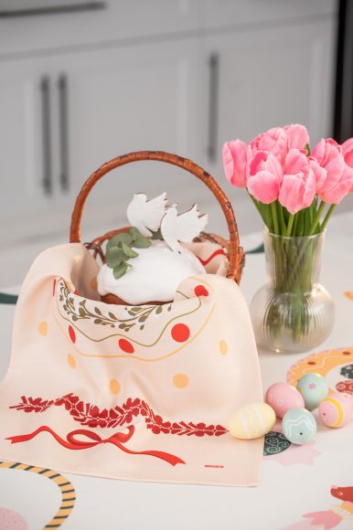 Рушник «Пасхальна тарілка» 40х70: Фото