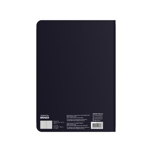Notebook "Think different" black: Photo