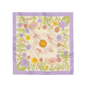 Платок «Ласточкино небо» светлый: фото - ORNER