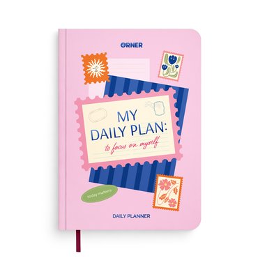 Планер-дневник «My plan» розовый: фото - ORNER