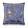 Cushion "Tree of Life" blue: Photo